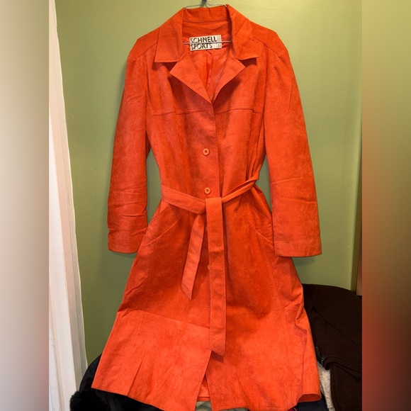 Vintage Saks fifth Avenue ultra suede coat - Picture 1 of 15